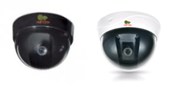 Видеокамеры купольные без ИК с фиксированным фокусом CDM-332HQ-7 HD v 3.1 White/Вlack